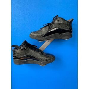 Kid's Nike Jordan Dub Zero SZ 3Y Black/Black 311071-003 Used Good Condition